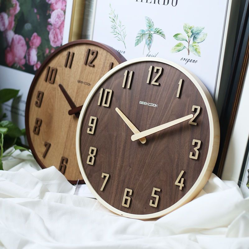 Japanese Luxury Lifestyle - Japanese Aesthetic Wall Clock Living Room