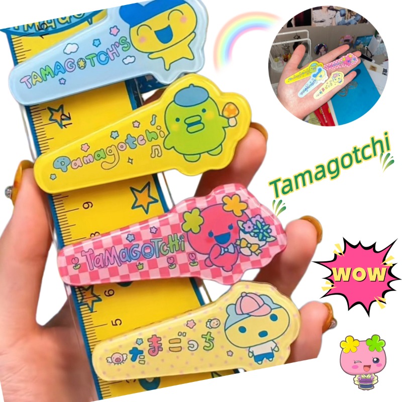 Japanese Lifestyle Goods - Japanese Style Tamagotchi Printed Hair Clips,