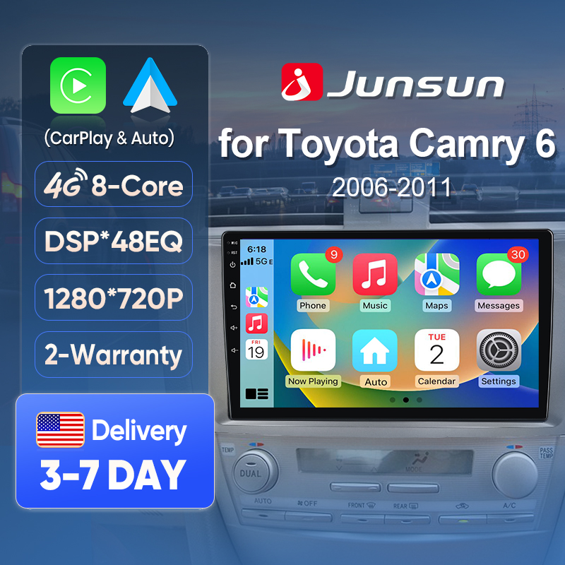 Japanese Lifestyle Products - Junsun AI Voice Car Stereo Radio