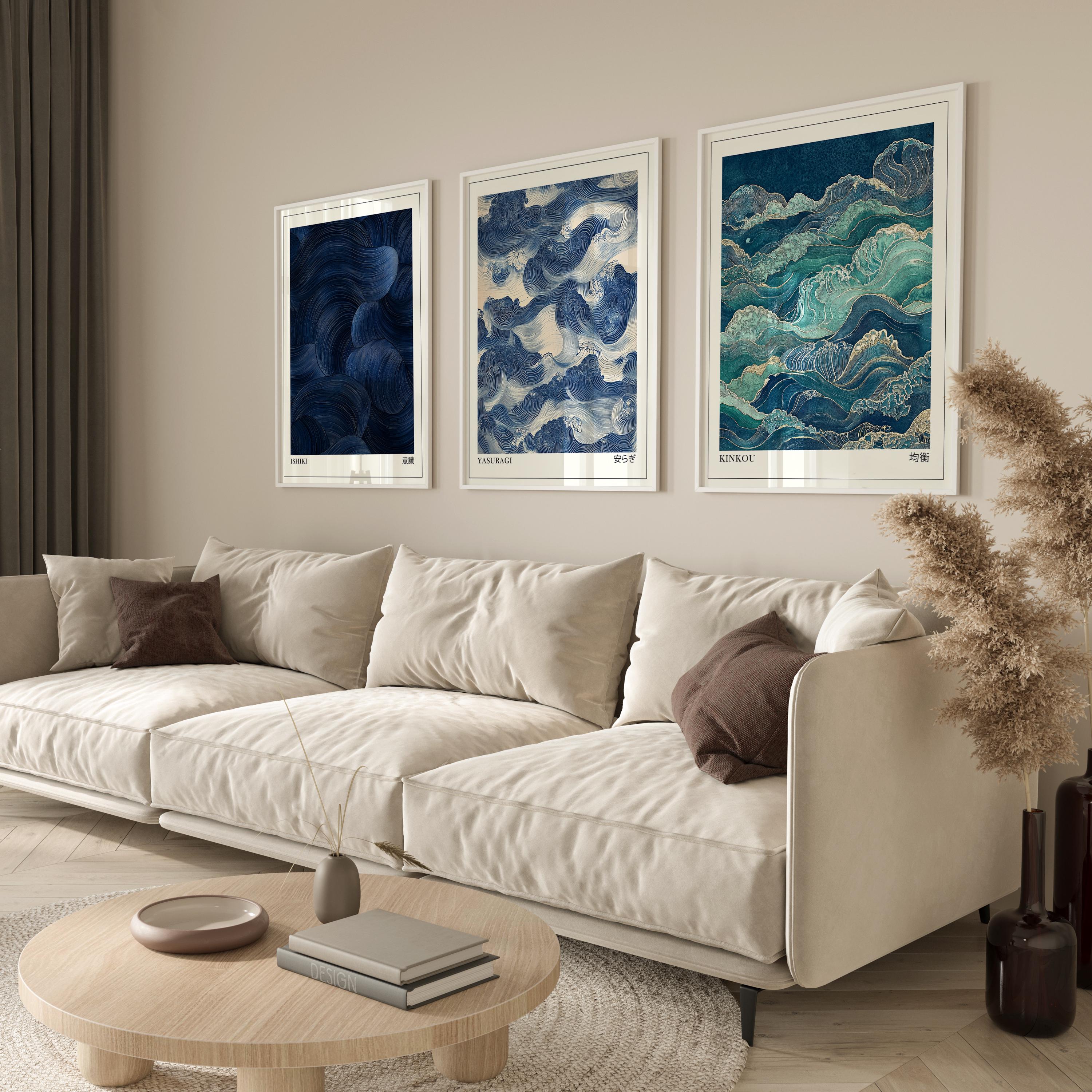 Japandi Wall Art Set of 3, Mod - Japanese Living Lifestyle recensione e prezzo