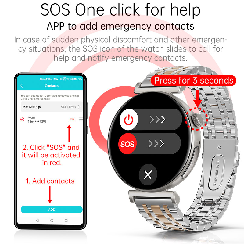 JA02 Women Smartwatch Fashion  - Japanese Luxury Lifestyle recensione e prezzo
