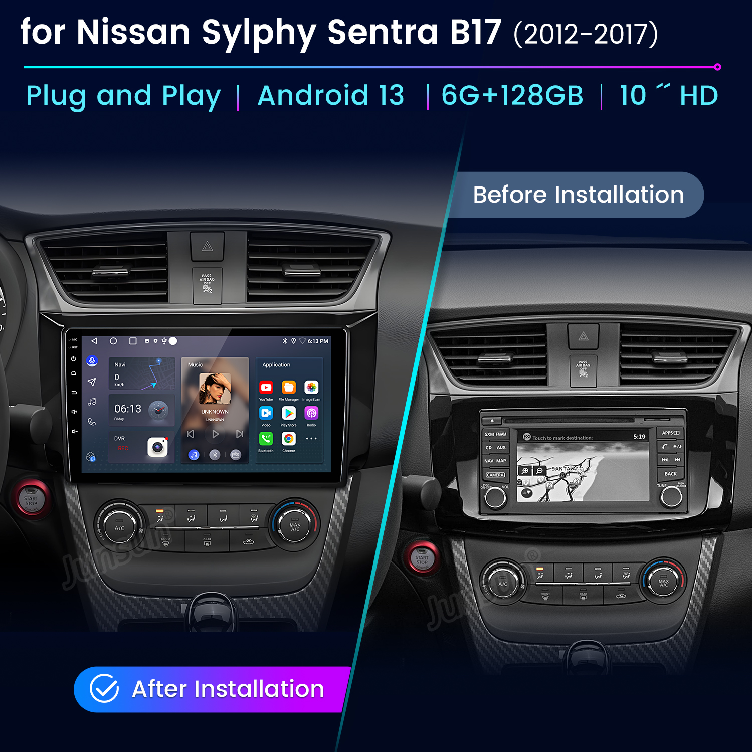Junsun AI Voice Car Stereo Rad - Japanese Lifestyle Products recensione e prezzo