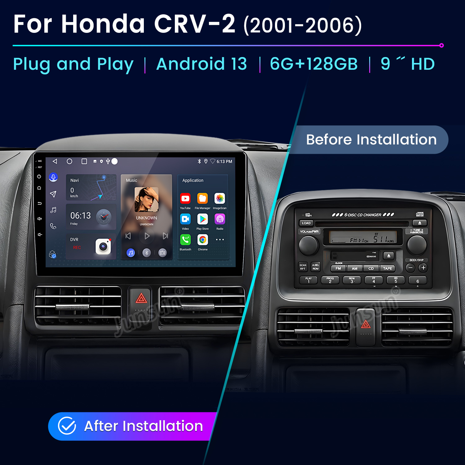 Junsun AI Voice Car Stereo Rad - Japanese Lifestyle Products recensione e prezzo