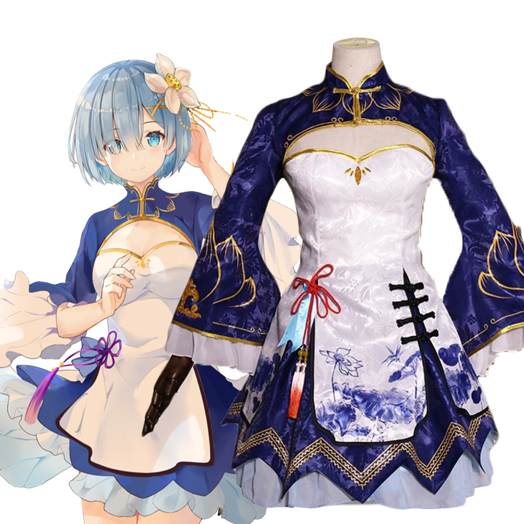 2025 Rem Ram Cosplay Cheongsam - Japanese Lifestyle Anime recensione e prezzo