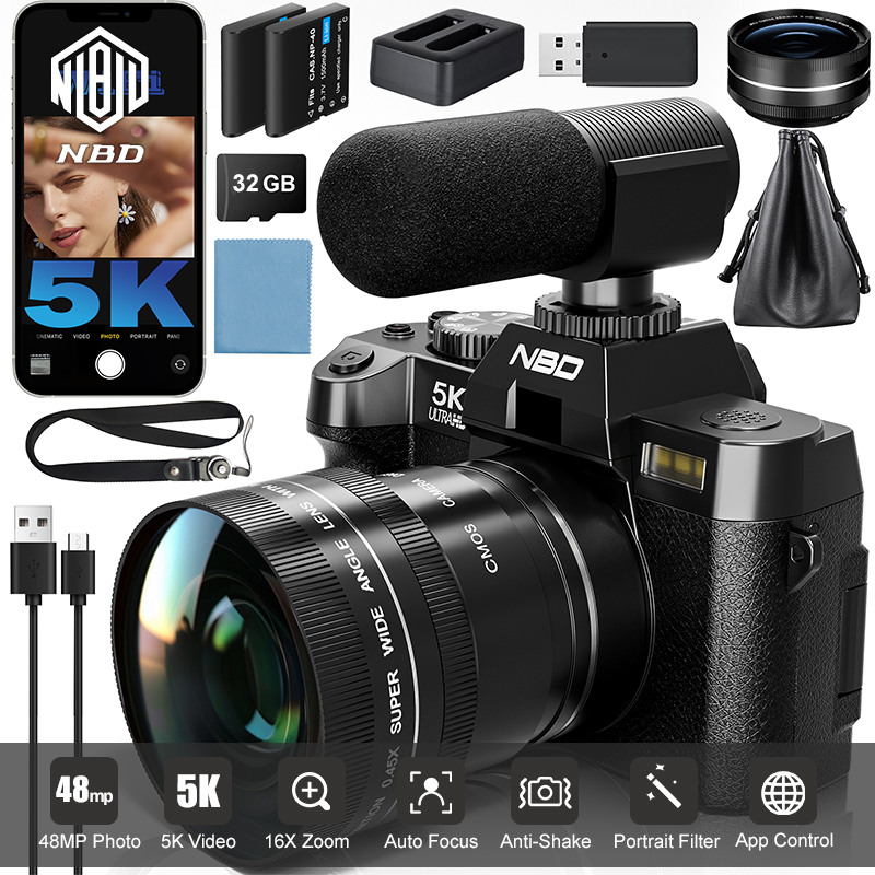 NBD 5K&48MP Digital Cameras Ph - Japanese Lifestyle App recensione e prezzo