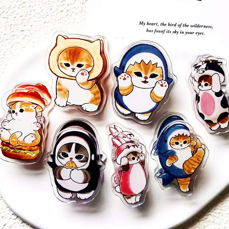 7 Pcs Cute Mofusand Shark Cat  - Japanese Lifestyle Goods recensione e prezzo