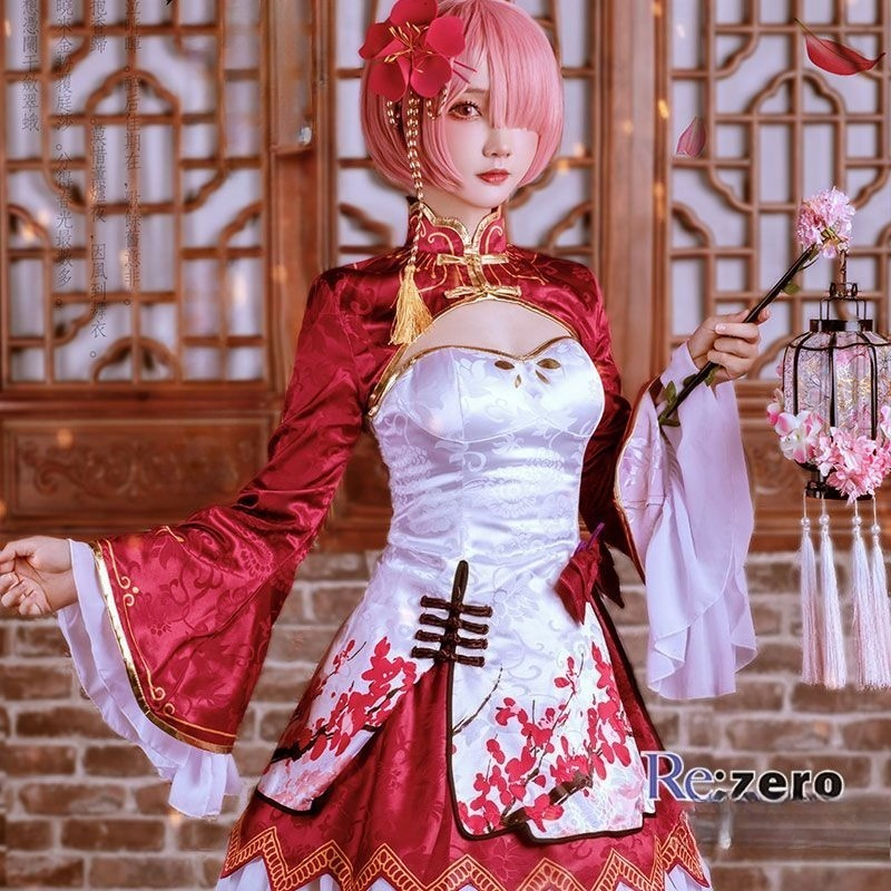 Rem Ram Cosplay Cheongsam Anim - Japanese Lifestyle Anime recensione e prezzo