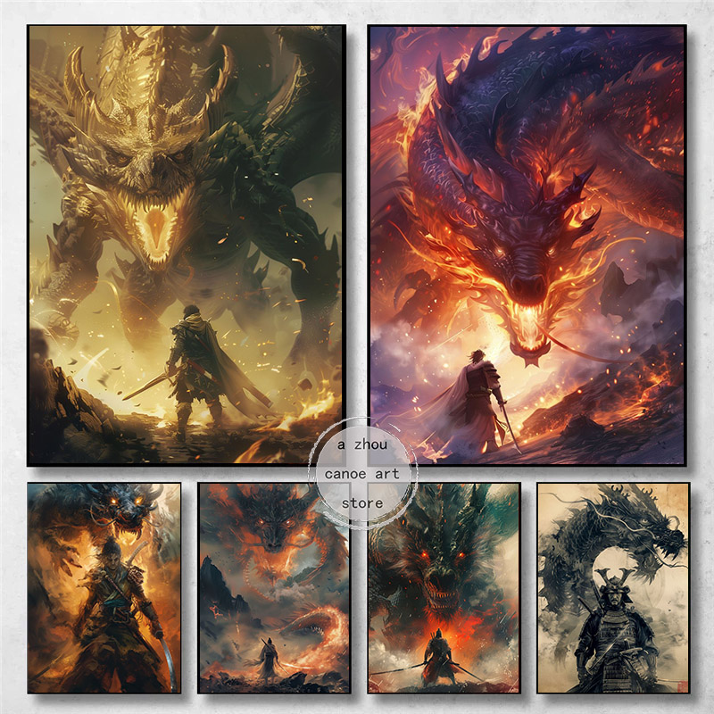 Fiery Fantasy Style Dragons Gi - Japanese Living Lifestyle recensione e prezzo