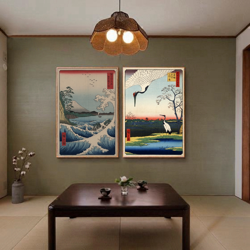 Japanese Prints Wall Art Canva - Japanese Living Lifestyle recensione e prezzo