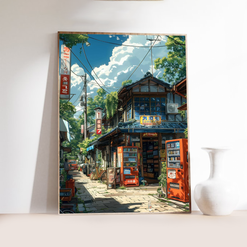 Manga Style Japanese Street La - Japanese Living Lifestyle recensione e prezzo