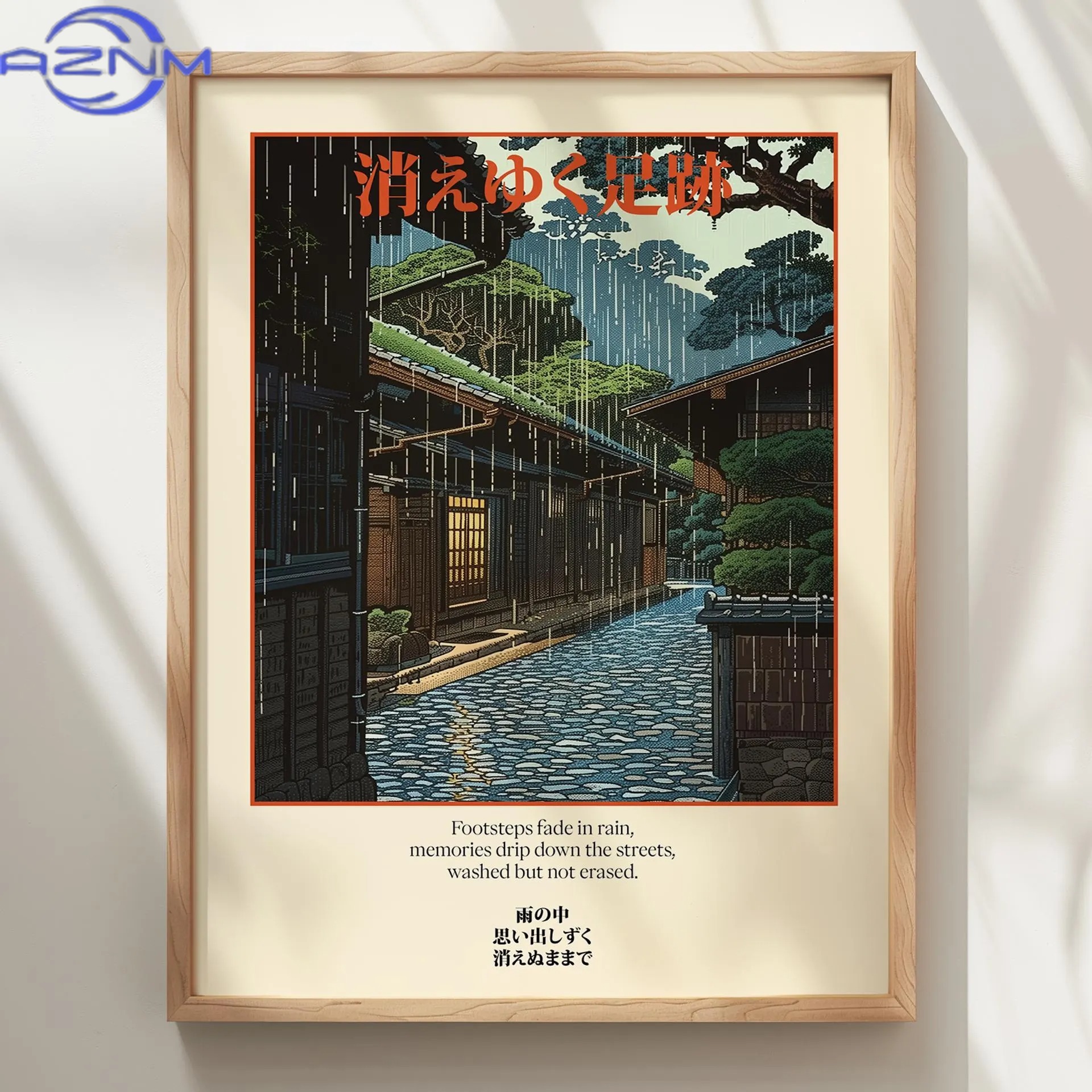 AZNM AZNM Japanese Town Rain C - Japanese Living Lifestyle recensione e prezzo